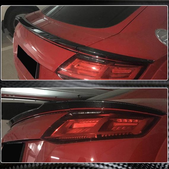 Спойлер V3 (Карбон) для Ауди ТТ 2014-2023 рр | Зображення 3