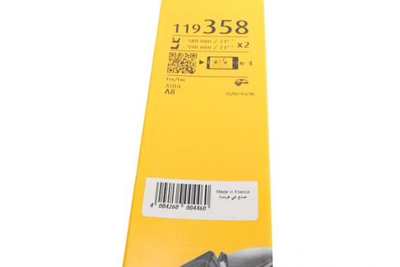 Щітки склоочисника 590 580мм Audi A8 02-10 119358 | Зображення 5