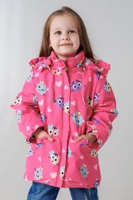 Куртка для дівчинки B-2323 80 см Малиновий (2000990256935D) shop (2000990256935)