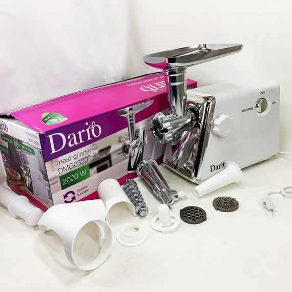 М'ясорубка з теркою для дерунів Dario, Електрична м'ясорубка для виготовлення фаршу KO-48 | Зображення 9