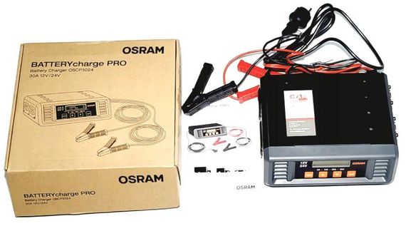 Зарядний пристрій для акумуляторів Osram BATTERYcharge PRO 30A 12/24V OSCP3024 | Зображення 2