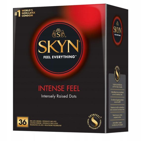 Презервативы UNIMIL SKYN BOX 36 INTENSE FEEL Sex Aura