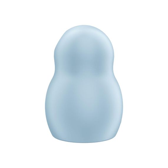 Вакуумний стимулятор Satisfyer Pro To Go 1 Blue — компактний стимулятор з вібрацією та технологією Air Pulse | Зображення 2