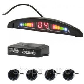 Парковочная система на 4 датчика парковки парктроник Assistant Parking Sensor HJ-95