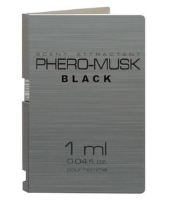 Духи з феромонами для чоловіків PHERO-MUSK BLACK, 1 ml sexstyle