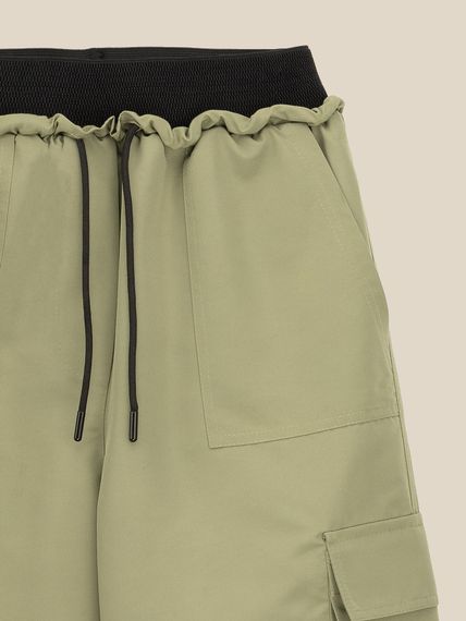 Штани кежуал однотонні жіночі LAWA WTC02483 S Хакі shop (2000999639036) | Зображення 1