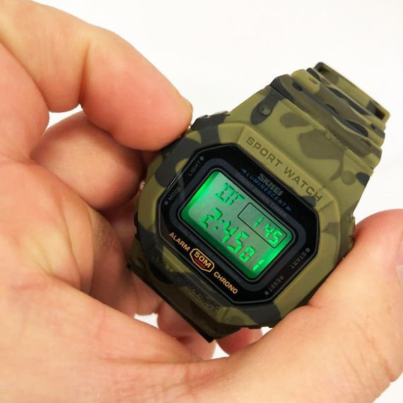 Годинники туристичні для виживання SKMEI, Електронні наручні годинники чоловічі тактичні DR-89 | Зображення 5