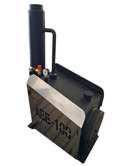 Парогенератор для воскотопок, дровяной. Косой бак 12 литров | Зображення 1