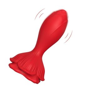 Анальная пробка - Rosenberg Red, 9 Vibration Functions Sex Aura