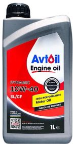 Моторна олива Avtoil Dynamic 10w40 SL/CF 1л