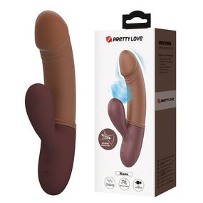 Вібратор - Pretty Love Kane Vibrator Brown Sex Aura