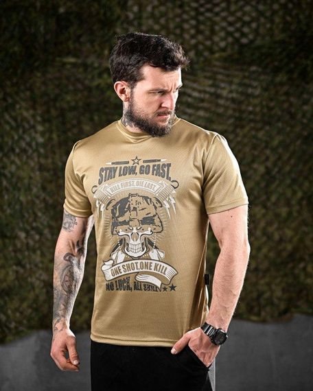 Тактическая футболка Oblivion Go fast Oblivion coyote ДЛ7051 | Зображення 1