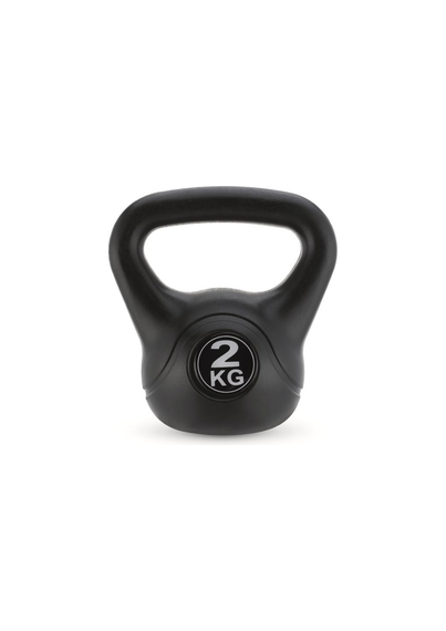 Гиря вінілова Gymtek 2кг чорний