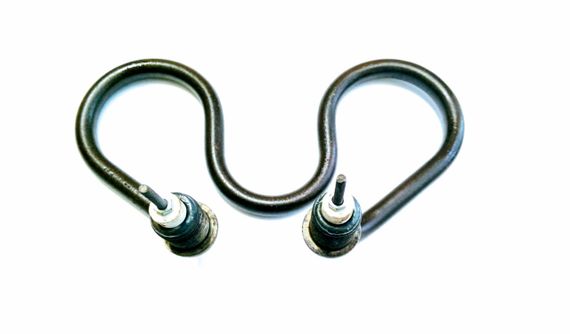 Тэн котловой стальной 3150w D 13 штуцер м22 (ромашка)