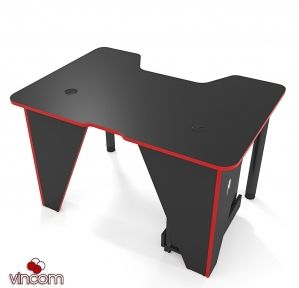 Стол геймерский игровой ZEUS IVAR-1400 ZEUS IVAR-1400 черныйкрасный