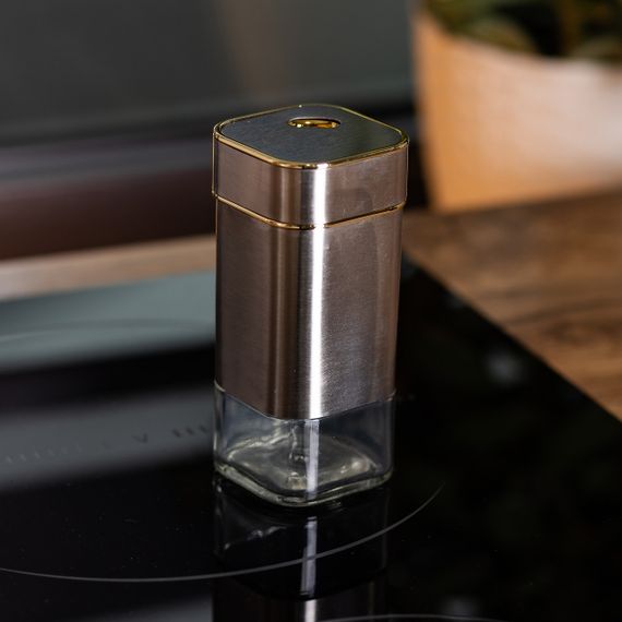 Ємність для спецій 4.5х4.5х10.5 см спецовниця для кухні 120 мл HP-1316 | Зображення 3