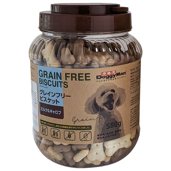 Печенье для собак DoggyMan Biscuits Milk Carob с вкусом молока 580 гр