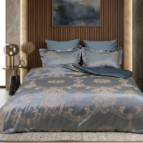 Постельное белье семейное Tiare Сатин Жакард 2606-S 210х143х2 см см