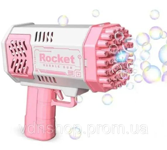 Rocket акумуляторний Пістолет мильних бульбашок синій | Зображення 2