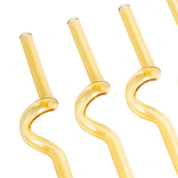 Набір 4 скляних трубочок із йоржиком для чищення HP-34-34Y | Зображення 1