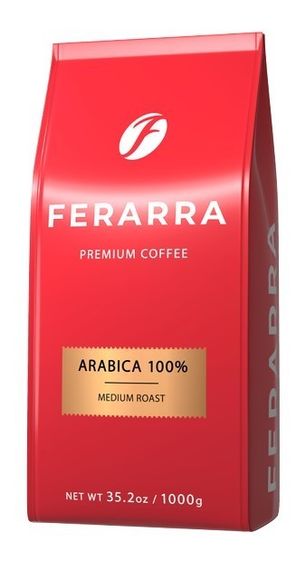 Кава в зернах Ferarra 100% Arabica 1 кг