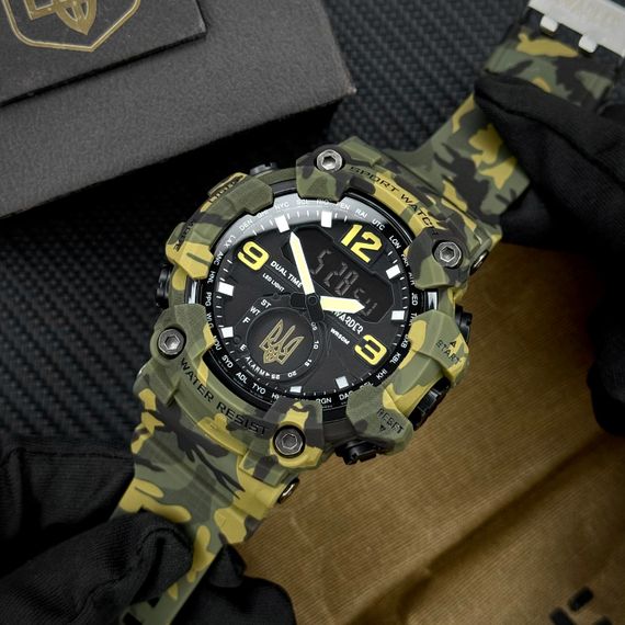 Awarder 004 Тризуб золото Camo Green | Зображення 1