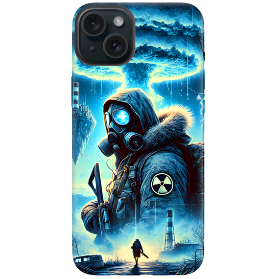 Чохол S.T.A.L.K.E.R. 2 (Сталкер 2) для IPHONE 14 (ЧОРНИЙ)