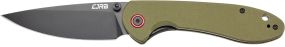 Ніж CJRB Feldspar Black Blade Green