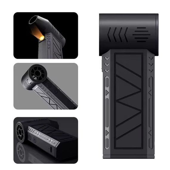 Ручной аккумуляторный мини-турбовентилятор, компрессор, Автомобильный турбовентилятор для удаления пыли DM-82 | Зображення 1