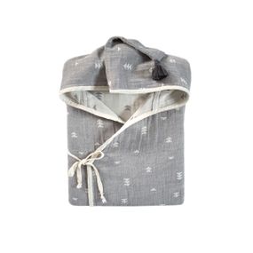 Халат Buldans 9875 Туреччина 3-4 роки  Бавовна Антрацит