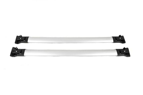 Перемички на звичайні рейлінги без ключа Can V1 (2 шт) до 138 см, Сірі для Subaru Crosstrek 2011-2017 рр | Зображення 9
