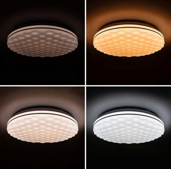 CELL зоряне небо 72W 375*60мм 3000К- 6500К 5600Lm з пультом 1срібло | Зображення 5