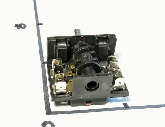 Переключатель пятипозиционный АС 413 В "Argenson" (Турция) | Зображення 1
