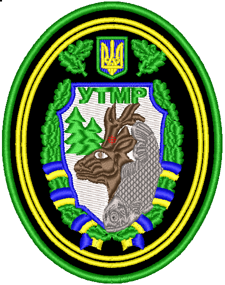 Шеврон УТМР УООР Охота Рыбалка