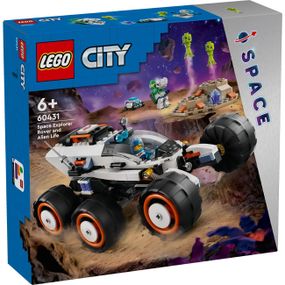 Конструктор LEGO City Космічний дослідницький всюдихід й інопланетне життя (60431)