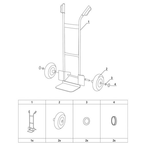 Візок вантажний STANLEY SXWT-HT522 | Зображення 9
