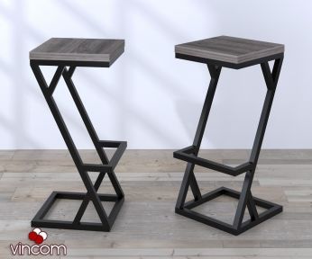 Стул барный Loft Design BS-2 дуб палена
