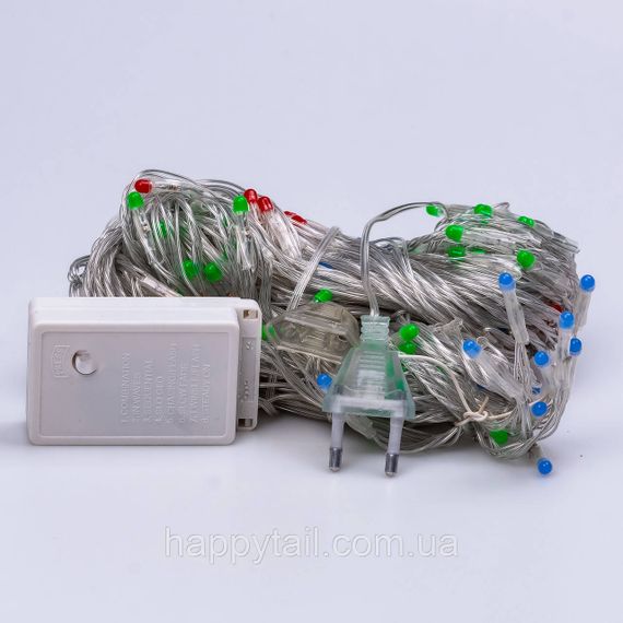 Гірлянда штора 3х2 м 144 LED світлодіодна мідний провід 16 ниток ZWM2320LEDML | Зображення 7
