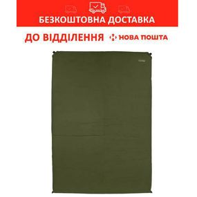Коврик туристический самонадувающийся Tramp COMFORT DOUBLE (187х130х5см) (UTRI-011-dark-olive)