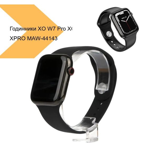 Годинники XO W7 Pro черного кольоруеприклад:Годинник XO W7 Pro черний XPRO (MAW-44143_1549) | Зображення 1