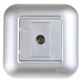 Розетка TB-1TV Grey