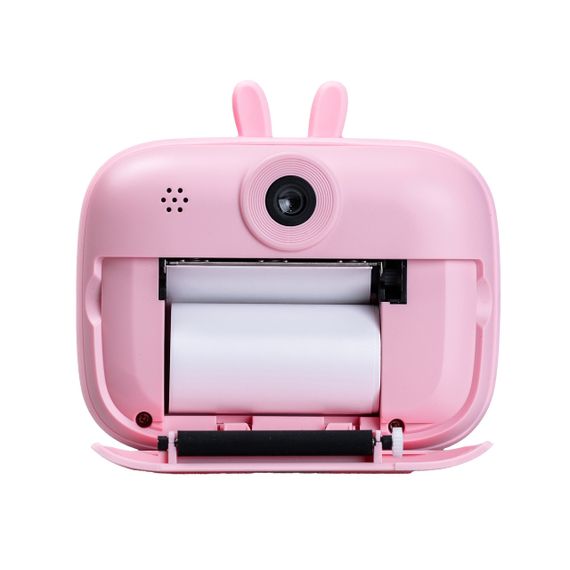 Дитяча фотокамера з миттєвим друком знімків «Зайчик» Рожевий HPS1P | Зображення 2