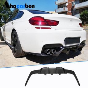 Диффузор заднего бампера V1 (для M6, Карбон) для BMW 6 F12/F13/F06 2011-2018 гг