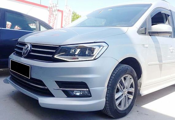 Передний лип DPT (под покраску) для Volkswagen Caddy 2015-2020 гг | Зображення 1