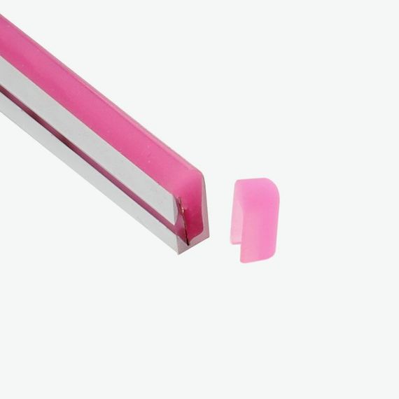Заглушка PROLUM™ для LED неону 6x12, Лимонно-жовтий | Зображення 1