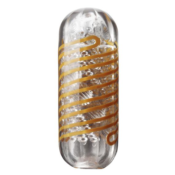 Мастурбатор Tenga Spinner 05 Beads з пружною стимулювальною спіраллю всередині Sex Aura