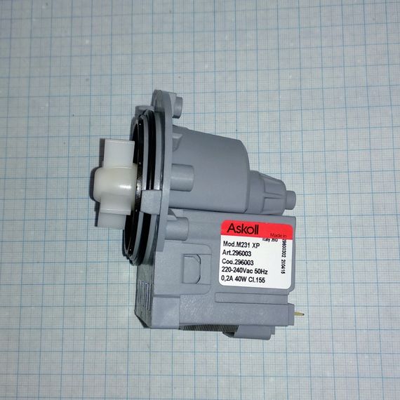 Насос для стиральных машин 40w Askol (Италия)