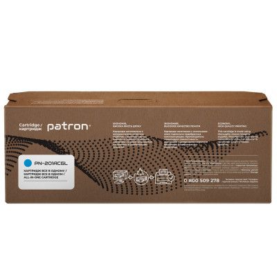 Картридж Patron HP CLJ CF401A для M252/M274/M277 Cyan, GREEN Label (PN-201ACGL) | Зображення 4