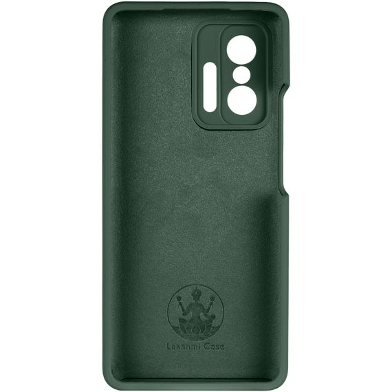 Чохол Silicone Cover Lakshmi Full Camera (AAA) для Xiaomi 11T / 11T Pro Зелений / Cyprus Green | Зображення 2