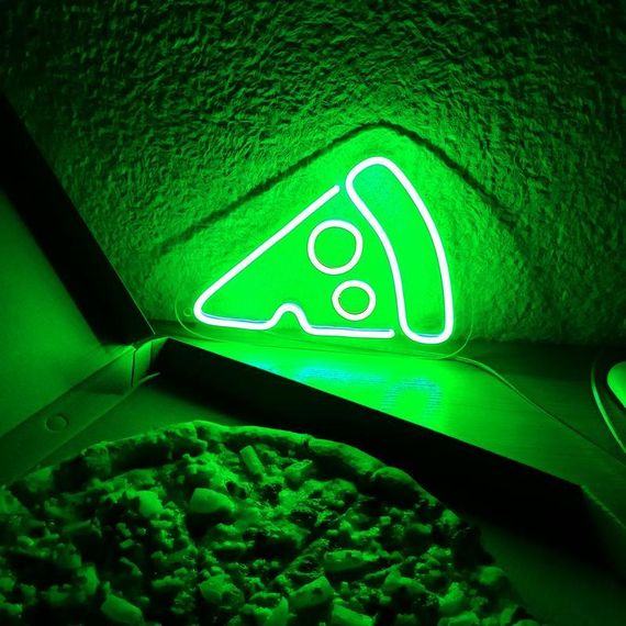 Неоновий світильник Піца 270х240 acr-n000048 | Зображення 7